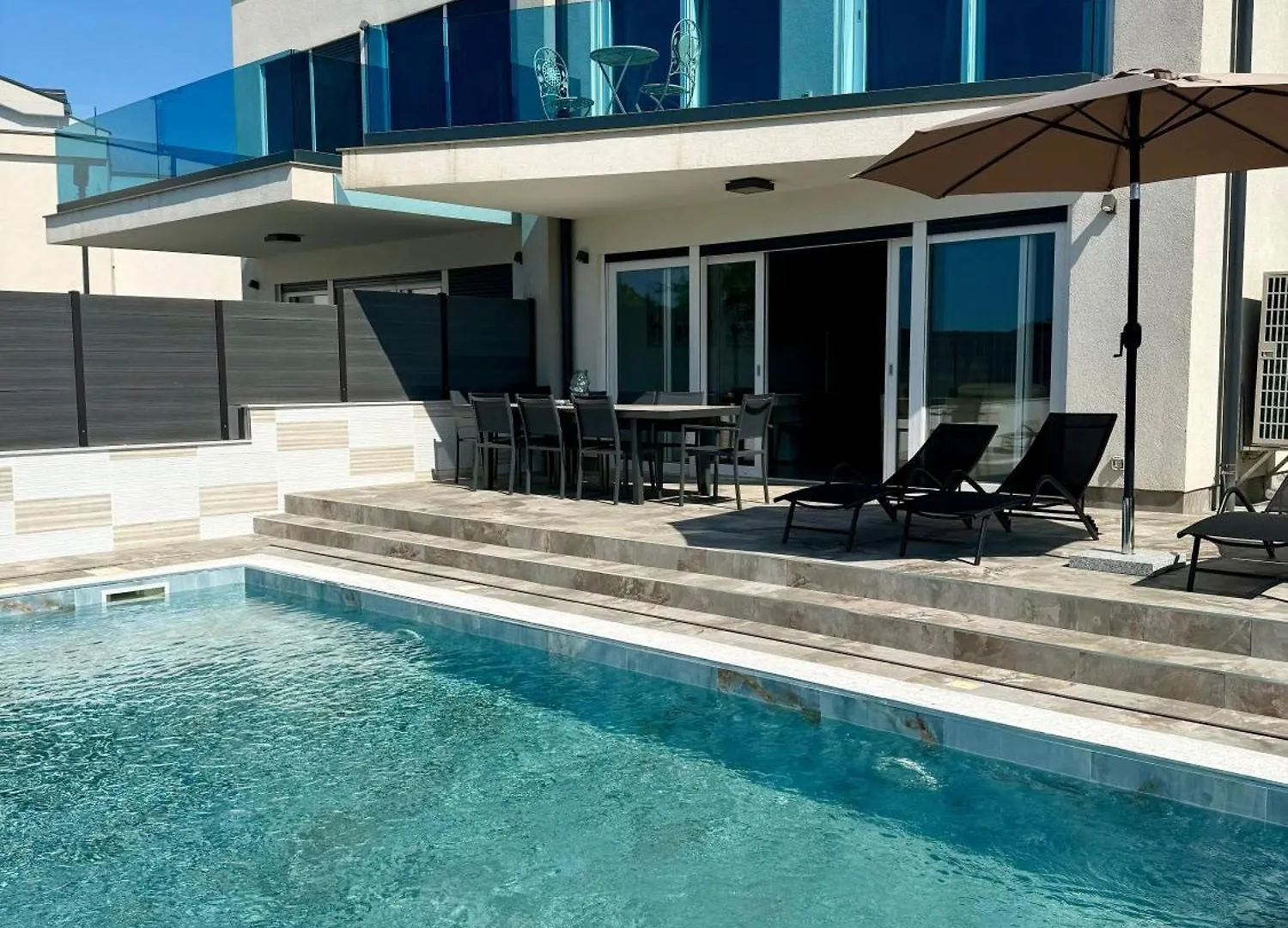 New Villa With Pool, Sea View, Porec location